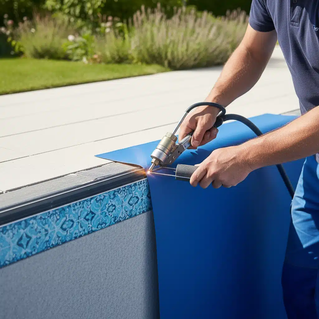 rénovation piscine membrane armée